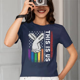 C’est tout notre amour - T-shirt unisexe personnalisé pour couples, cadeau pour votre bien-aimé